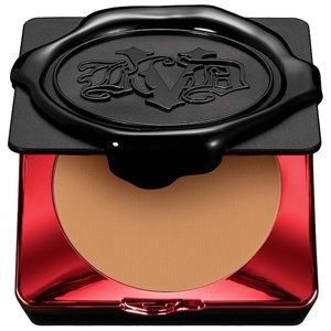 Kat Von D Lock It Powder Foundation Tan 170. Nude, Neutral, Toned, Facial, Deep